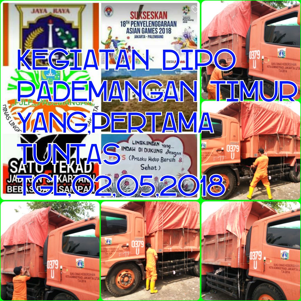 PedihB's tweet photo. Dipo,pademangan timur
#welovejakarta
#welovejakartadlhjakarta
#welovejakartadlhjakartautara
#welovejakartadlhpademangan
#hpsn2018
#hpsnjakartautara 
#hpsnkecamatanpademangan
#tigabulanbebassampah #lesswasteeventpengangkutan
#dlhjakartautara
#dlhpademangan
#bersihbisakok https://t.co/V3EYGsDpPS