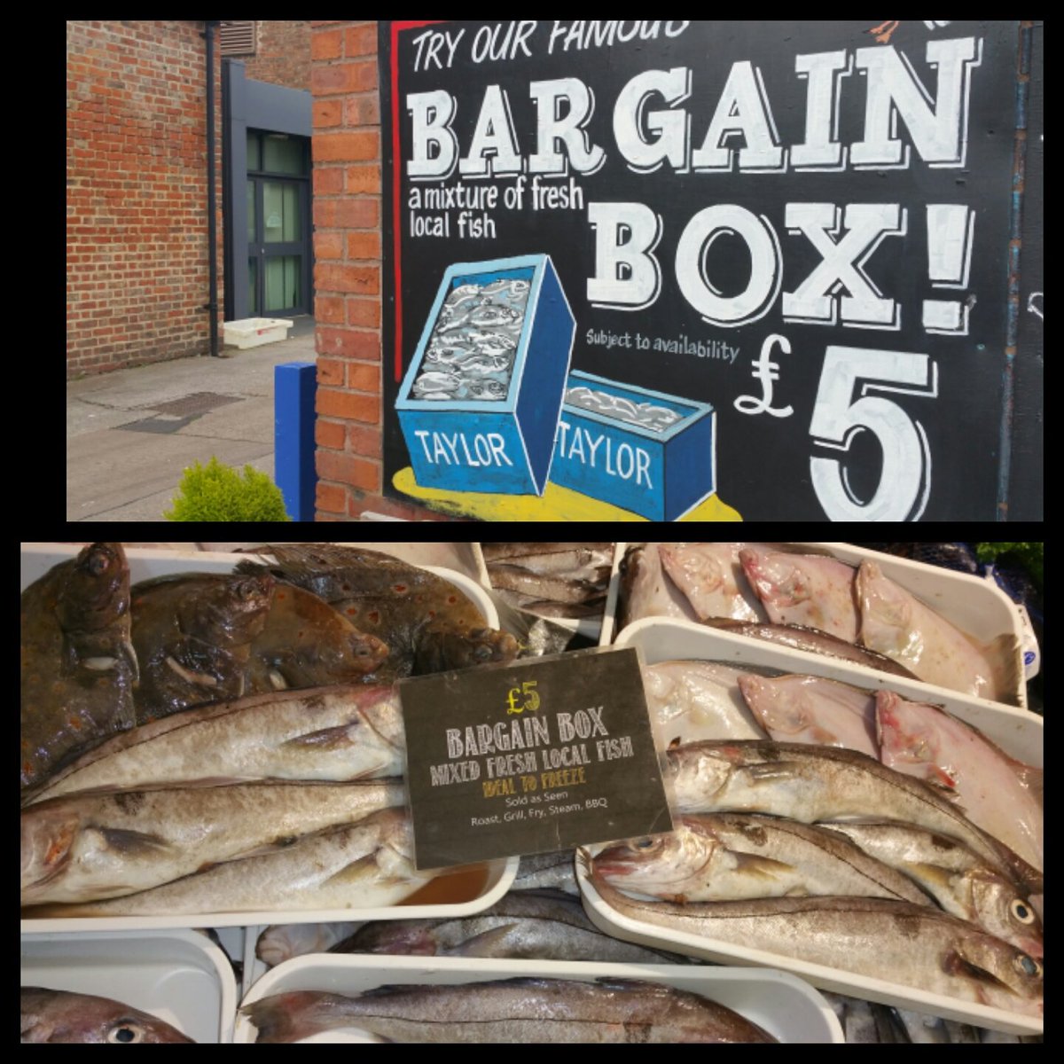 PhilsPlaice (@philsplaice) on Twitter photo Plenty to offer in our £5 boxes today .. all fresh and local ! <a href="/TaylorFoods/">Taylor Foods</a> #bargainoftheday #lovefish Plenty to offer in our £5 boxes today .. all fresh and local ! <a href="/TaylorFoods/">Taylor Foods</a> #bargainoftheday #lovefish