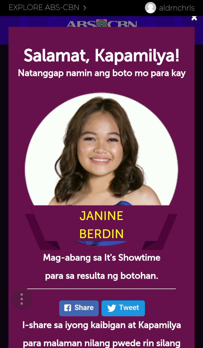 _eyceee's tweet photo. Go, Janine. Lavarn lang! #TNT2HuLingTapatan https://t.co/RwUGPvVlKk