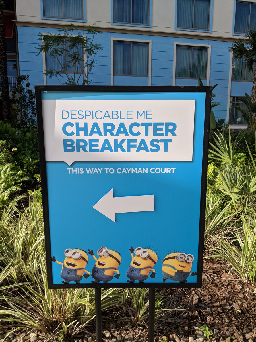 JustOut_nAbout's tweet image. Excited for breakfast this morning! #readyforuniversal #minions #characterbreakfast #OIMeetup