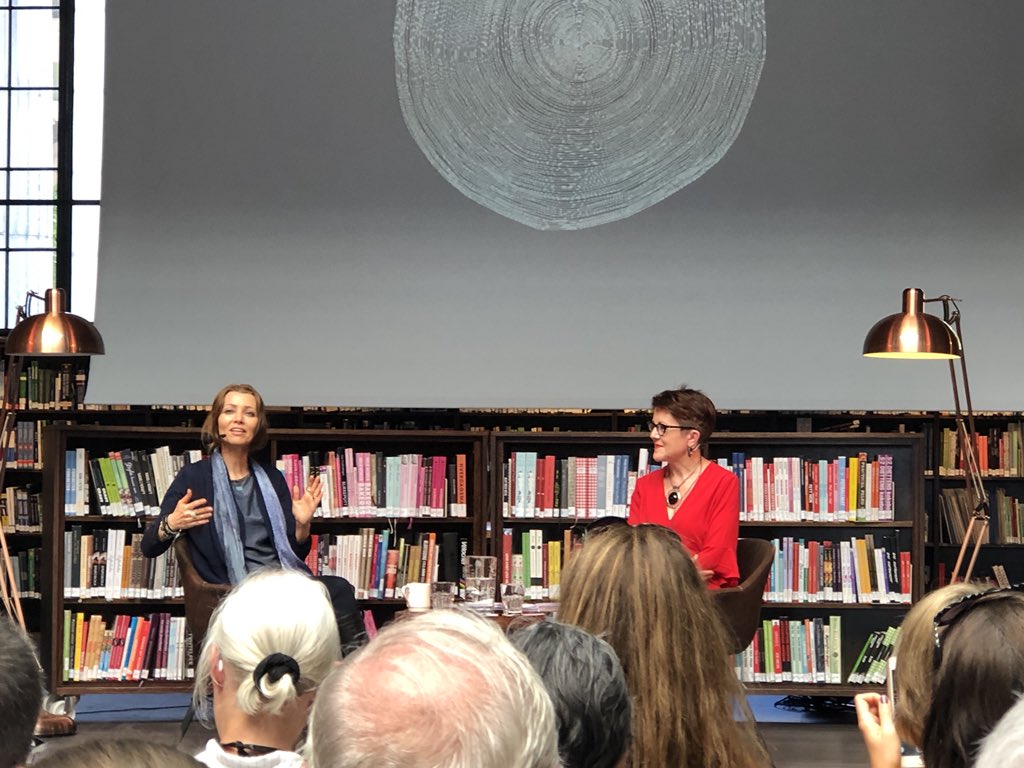 SWHartmann's tweet photo. “We need secular rituals as Future Library”. Elif Shafak at the handover of her manuscript “The Last Taboo”. #futurelibraryoslo https://t.co/zyiArNFOQ1