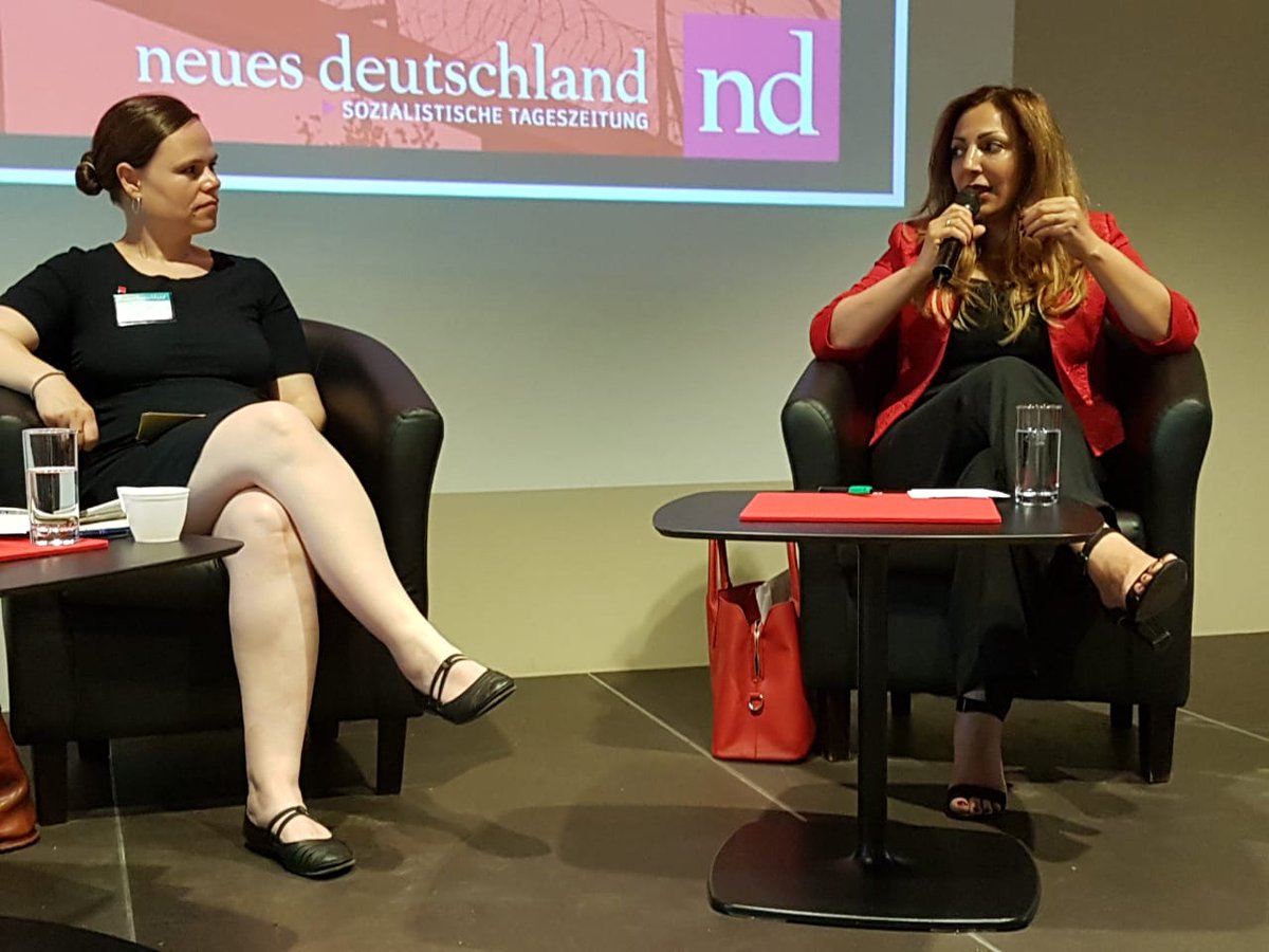 HESommer's tweet photo. #ndLive heute nahm ich an der spannenden Diskussion zum Thema #Türkei vor den #Wahlen im Salon der RLS teil. Auch wenn die Opposition sich Hoffung macht, ist der Wahlbetrug in vollem Gange. #vote4 #HDP! https://t.co/Mx0Bj9IAEa