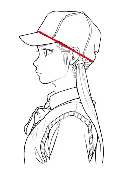 いちあっぷ By Mugenup クリエイティブ制作会社 帽子の描き方バリエーション 構造だけでなく どうかぶるかも意識して 構造から考えて攻略 帽子 ベースボール型キャップ の描き方 いちあっぷ T Co 64t3b42xms 絵が上手くなる記事はコレ