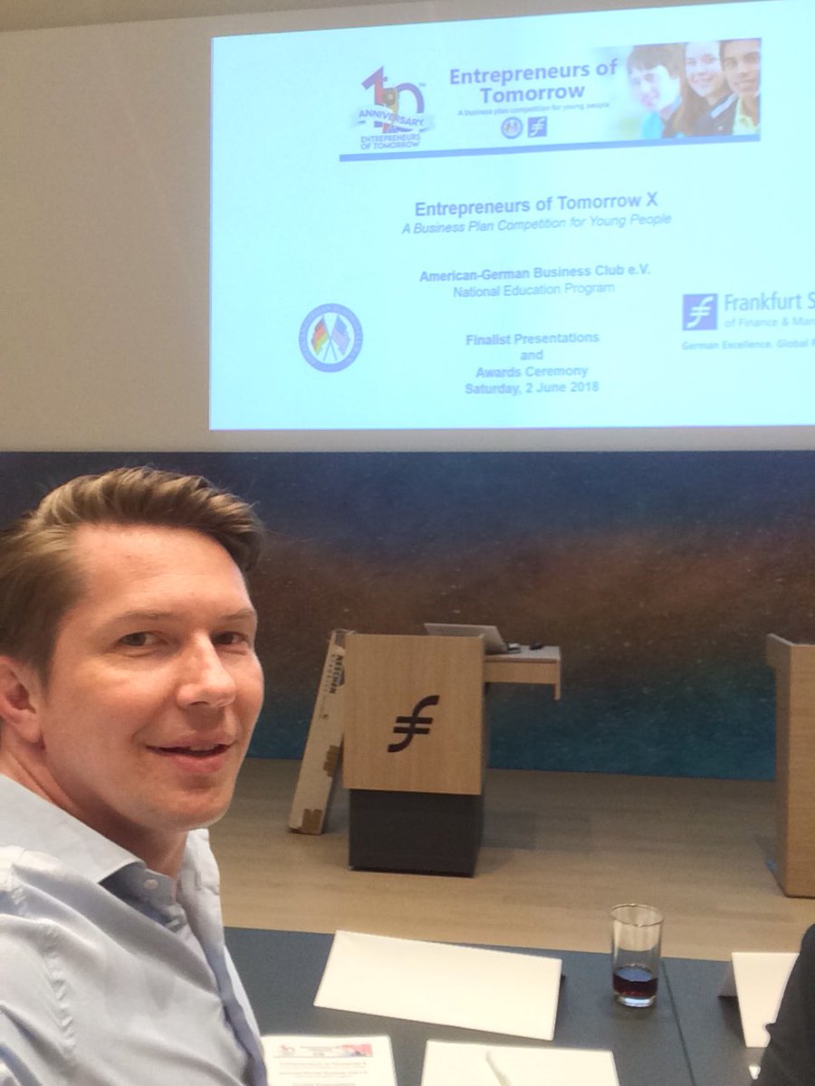 Honored to be part of the EoT jury! Pretty excited to meet the finalist. <a href="/cunioDE/">cunio</a> <a href="/FrankfurtSchool/">Frankfurt School</a>