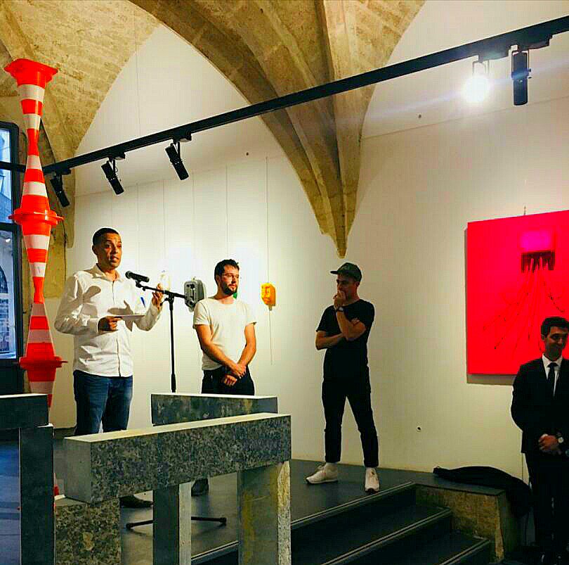Rabii_Youssous's tweet photo. Represente @Saurel_P au #Vernissage de l'#Exposition de l'atelier #Cabcab #Architecture à #Montpellier #EspaceSaintRavy #Artistes #LesBonsMoments
@isabelmarsala @montpellier_
@Montpellier3m https://t.co/avYB6jw4bn