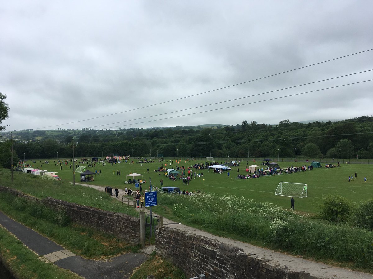 It’s packed at Swinden too.