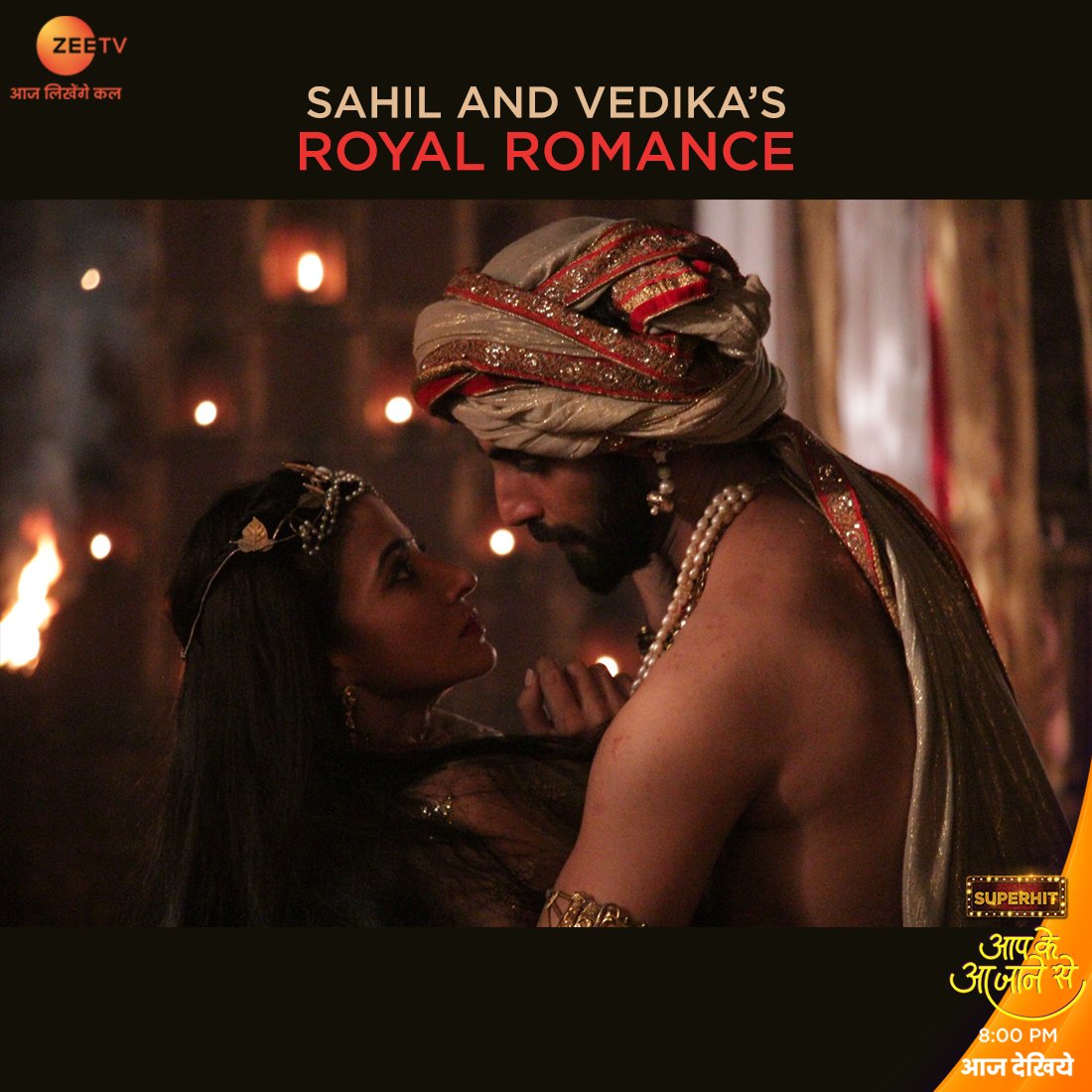 ZeeTV (@zeetv) on Twitter photo Travel through Sahil and Vedika's past life!
Tune in to watch the Superhit Series of #AapkeAaJaaneSe tonight at 8PM and know what happens next!
#SUPERHITonZeeTV!
<a href="/BabaJotwani/">Karan Jotwani</a> <a href="/_suhasidhami/">Suhasi Dhami</a> Travel through Sahil and Vedika's past life!
Tune in to watch the Superhit Series of #AapkeAaJaaneSe tonight at 8PM and know what happens next!
#SUPERHITonZeeTV!
<a href="/BabaJotwani/">Karan Jotwani</a> <a href="/_suhasidhami/">Suhasi Dhami</a>