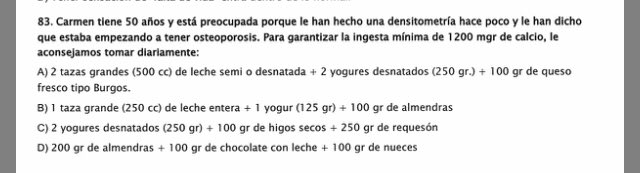 eir2017ifses's tweet photo. Esta semana ha tocado en @Oposalud , Nutricion!!! Pregunta #opesergas https://t.co/naVC2s5ZAf