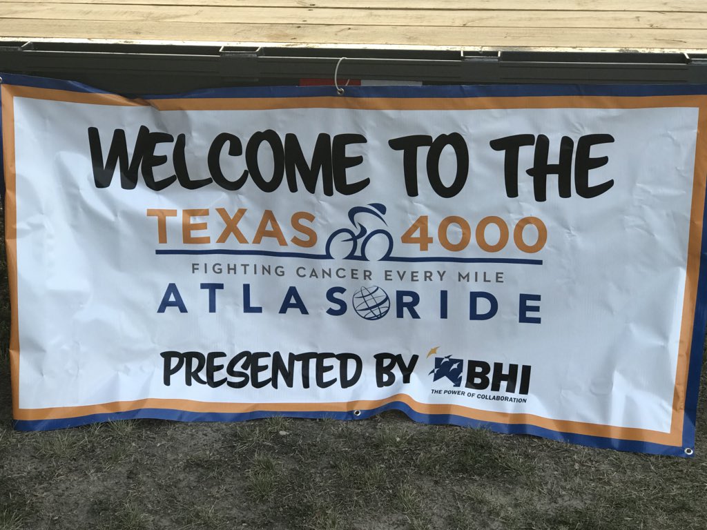 CrewsnTX's tweet photo. Thank you @THE_BDX #BHI for being the Presenting Sponsor of the @Texas4000 #ATLASRide! https://t.co/gM4Y9BecSQ