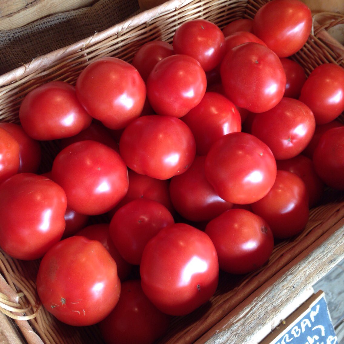 funnygirlfarm's tweet photo. It's a #caprese kind of weekend! Basil is BOGO and we have plenty of #freshmozz and tomatoes alongside #focaccia and #sproutedgrain sourdough from @StrongArmBaking. Don't miss our KALE SALE: 99 cent beautiful bunches! See you 9a-3p today at the #farmstand. #farmdurm #weekendeats https://t.co/7Ka8zVuSGJ