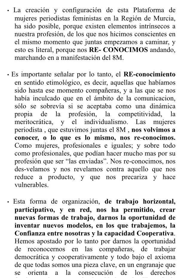 PColombineRM's tweet image. Gracias a las que habéis impulsado #LasPeriodistasParamos !! “Démonos la oportunidad de crear desde la igualdad y confianza.”
 youtu.be/-jzldxO1daQ
