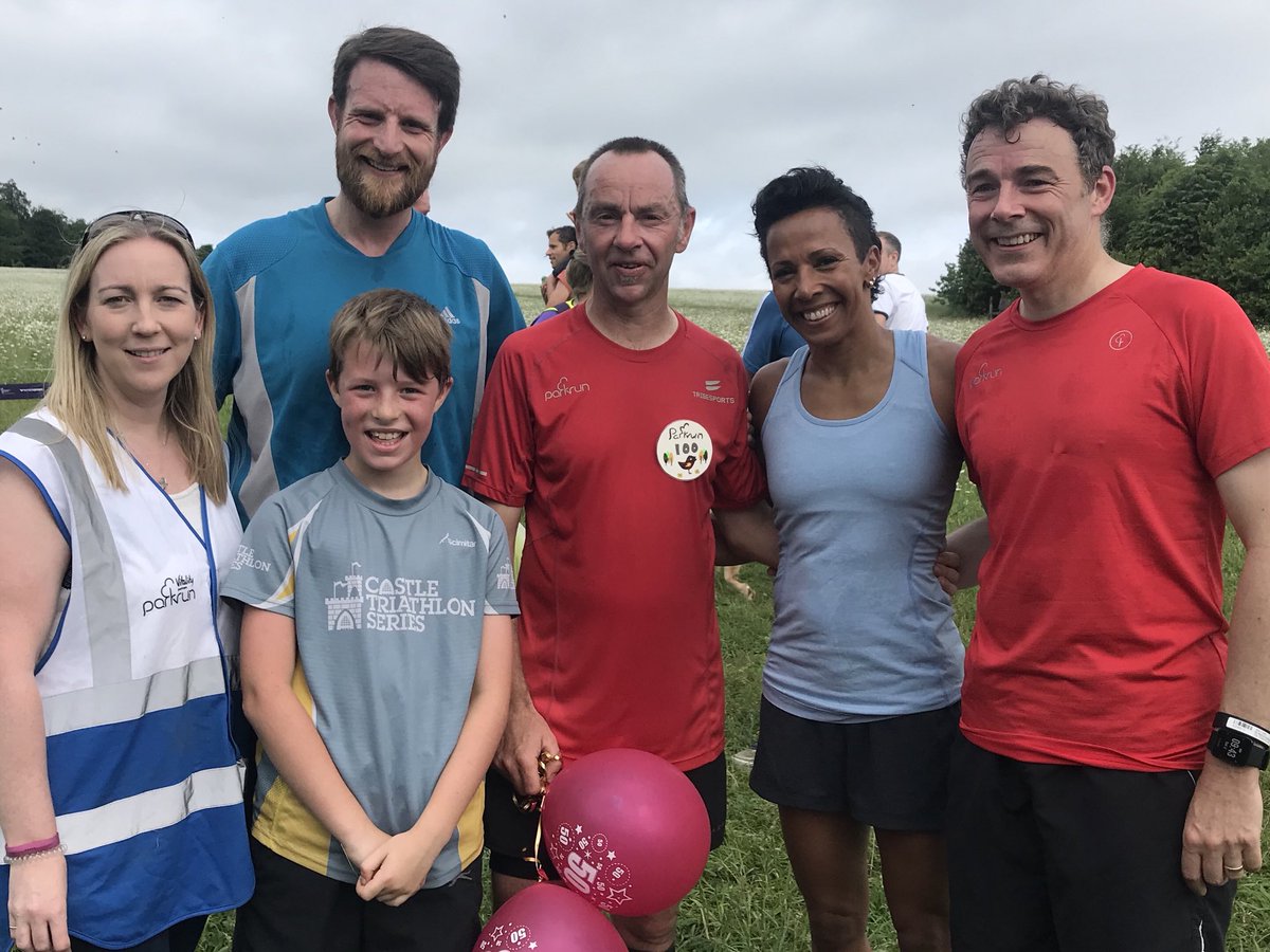 We had the pleasure of @damekellyholmes with us this morning to brave our hill! We hope you enjoyed your visit, and see you soon!