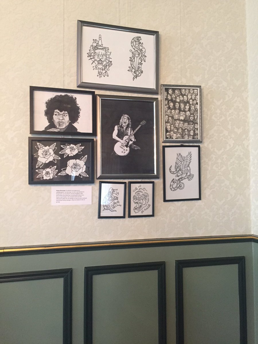 Indrukwekkend om <a href="/de/">Dan Edwards</a> eendaagse expo in het museum te zien hoeveel jong kunsttalen we op Urk hebben! Bruisende creativiteit die zich vertaalt in werk dat veelal afwijkt van de traditionele kunst die we al veel op Urk zien. Wat mij betreft verdient dit talent vaker een podium!