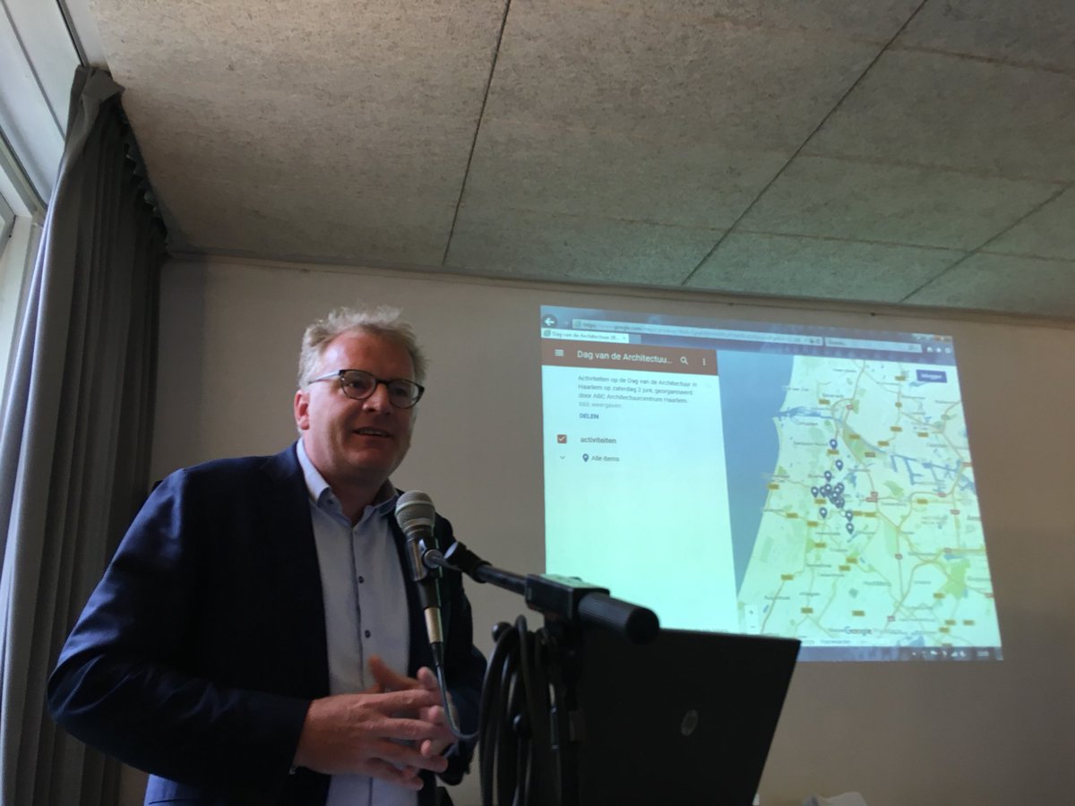 <a href="/JeroenvanSpijk/">Jeroen van Spijk</a> opent #dagvandearchitectuur in Haarlem