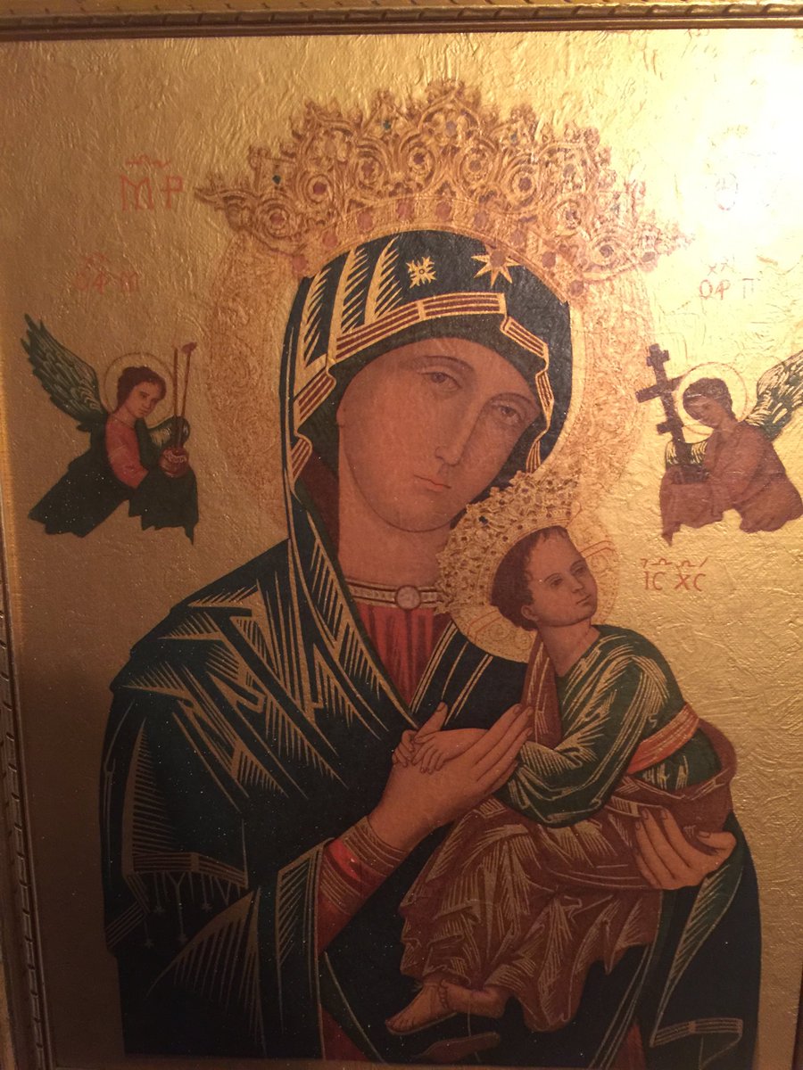 JefferyFasching's tweet photo. Be happy when speaking the name of Mary because the whole earth rejoices &amp; demons are terrified at the sound of her name. She is our refuge. https://t.co/AgNDrqJmLq