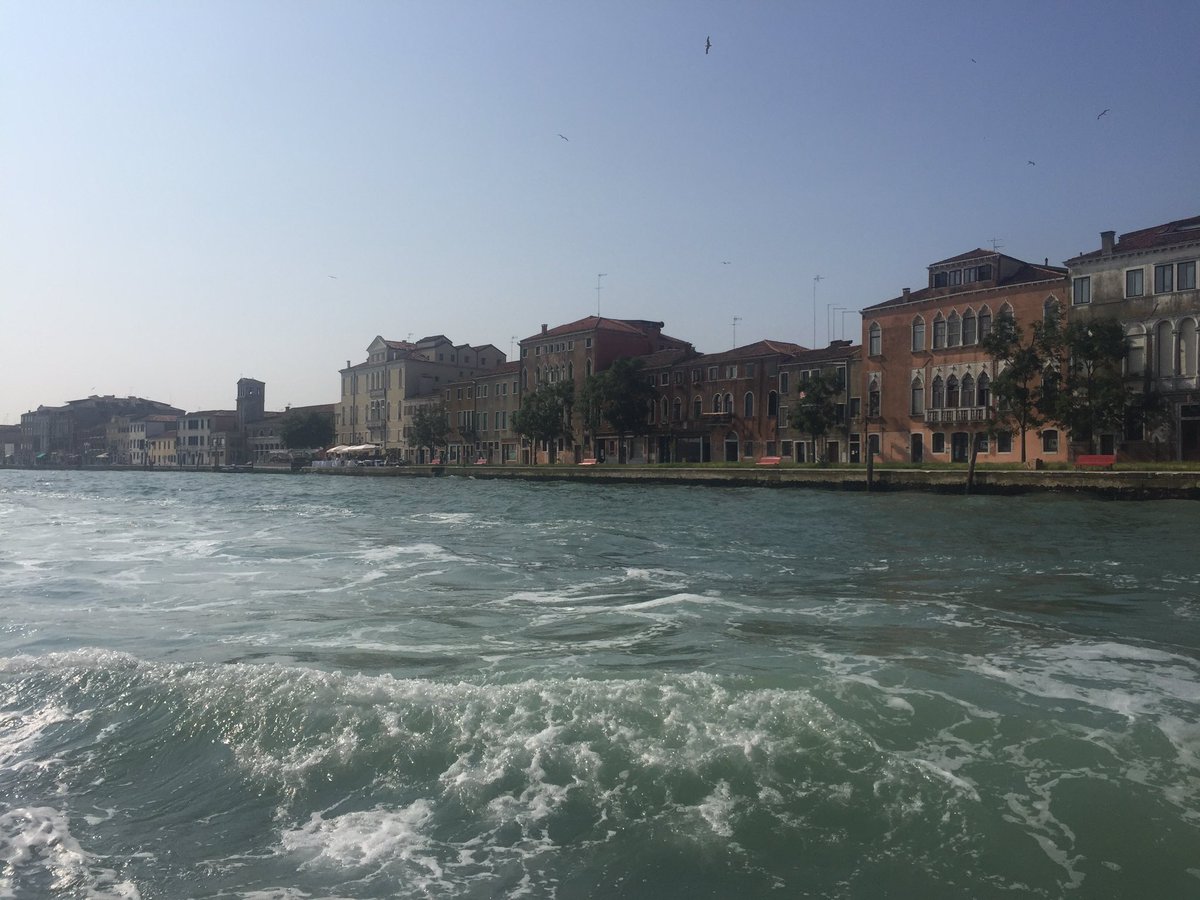 Fyi from now on I'll be arriving at all conferences by boat. Delighted to be In Venice for <a href="/ImmersiveArch/">Im-arch</a> to talk ModiglianiVR #VR #AR
