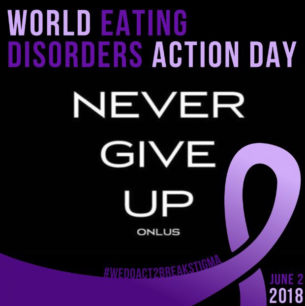 NEVERGIVEUPIT's tweet photo. @WorldEDday
Nobody is judging you.Ask for help.
Anorexia and Bulimia first cause of death between 12 and 25 yo in Italy.
https://t.co/FPUAoVqrfV
#NeverGiveUp #NonArrenderti
#WeDoAct2BreakStigma #WorldEatingDisordersDay https://t.co/BKAoL1GiUt