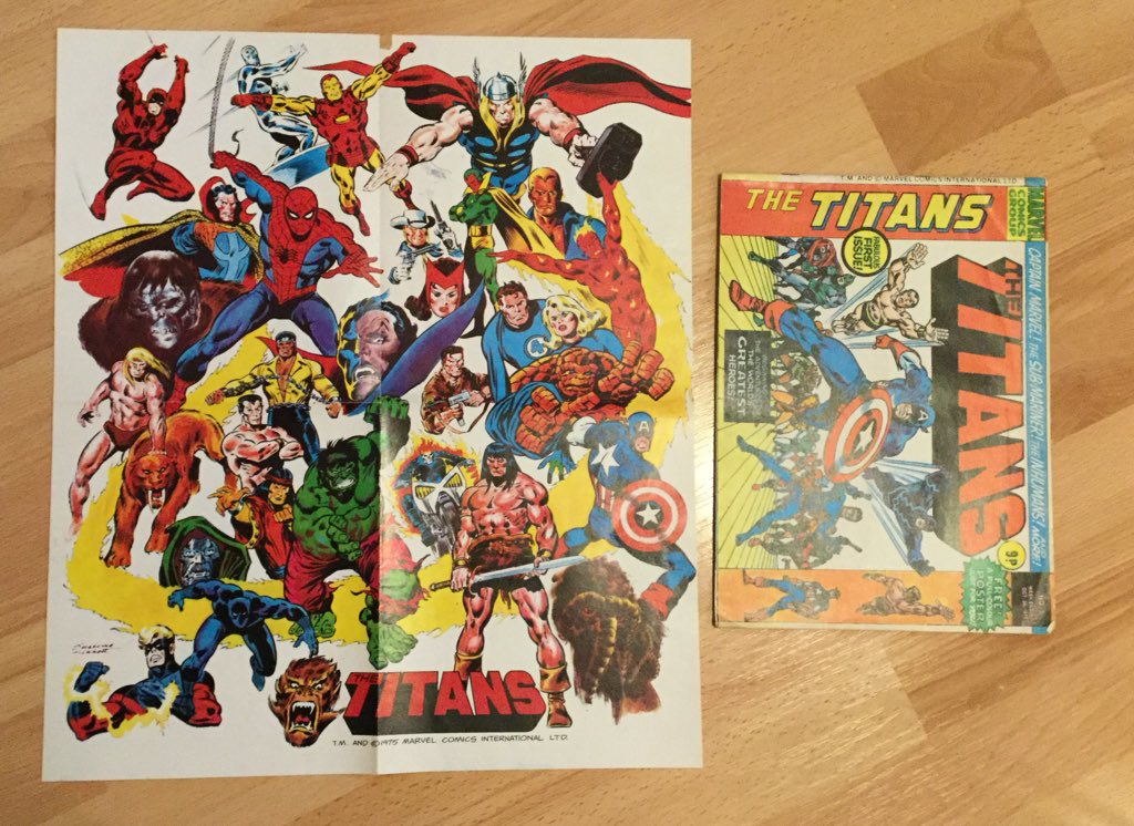 Gavmanlowe's tweet photo. Reorganising my UK Marvel boxes... forgot I had these #UKMarvel
@BronzeAgeBabies @TheVintageComic @UKToyCollector @HFoh https://t.co/A9F7y4oQcs