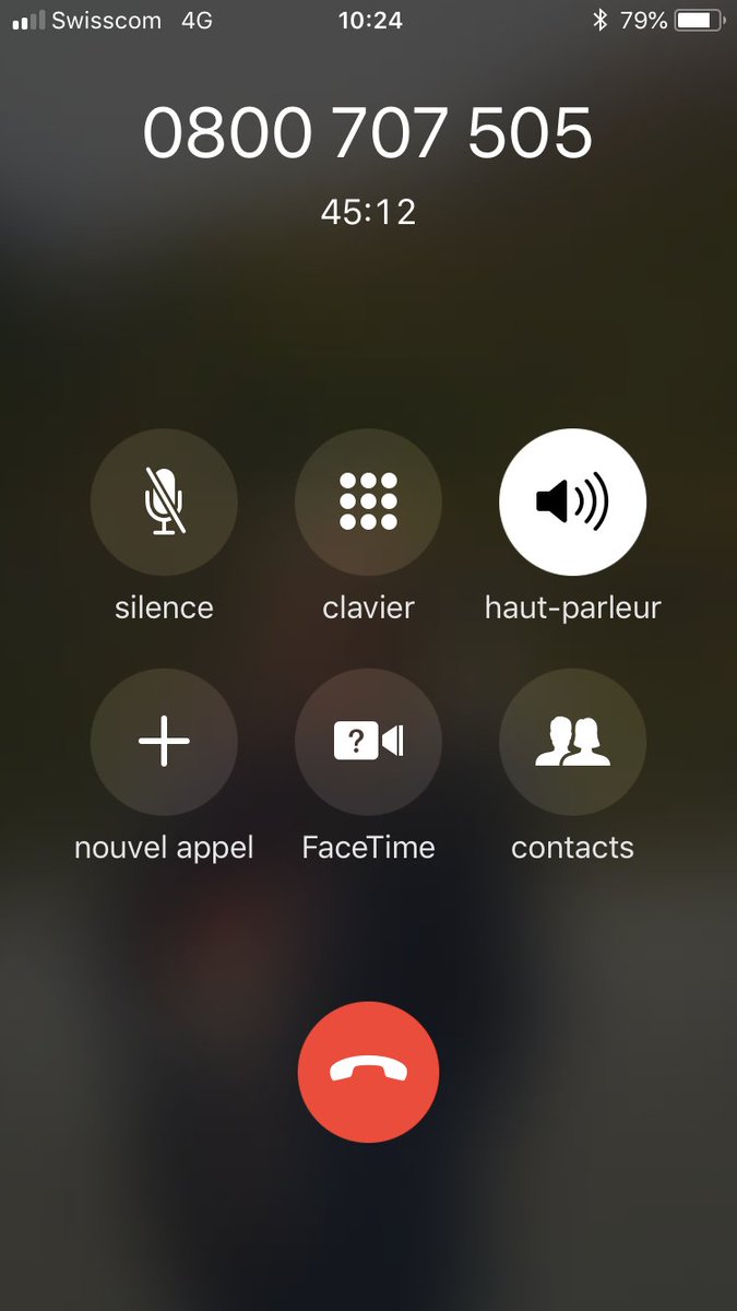 Fabien_bsn's tweet photo. @Sunrise_fr Après 45 min. que votre conseiller vous mets en attente pour "comprendre" pourquoi aucun modem ne vous a été envoyé... J'ai décidé de raccrocher. @Swisscom_fr a encore de beaux jours! #experienceclient https://t.co/gqOvlEscah