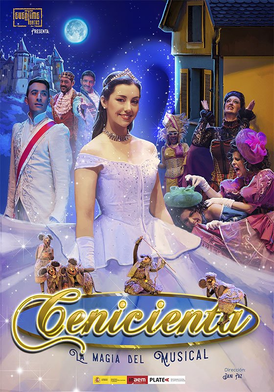 Buenos dias amig@s y familia del twitter, hoy os ofrecemos un sorteo.
Regalamos 2 DVD Cenicienta, la magia del musical - Eventime Teatro

Para ello solo tenéis que compartir la publicación, darle a me gusta en Eventime Producciones y citar a la persona o personas