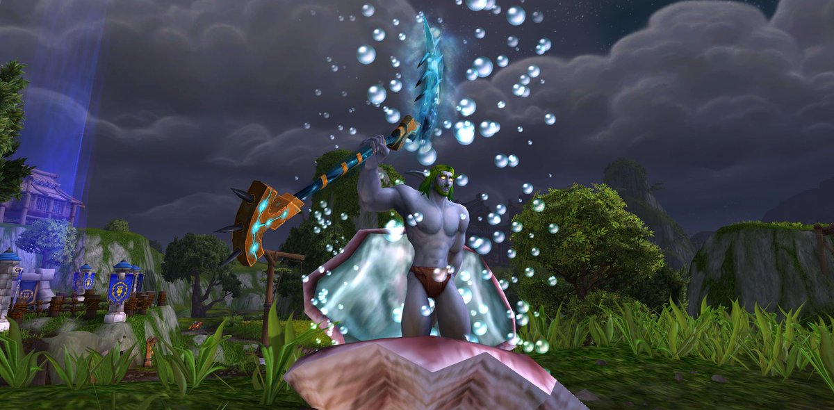 Sarkusmoss's tweet photo. BRING IT ON
World of #Warcraft #PvP distraction
#GokkloksShell showing off the night elf self
WAR FUN #Selfie https://t.co/jGYkhmfERg
