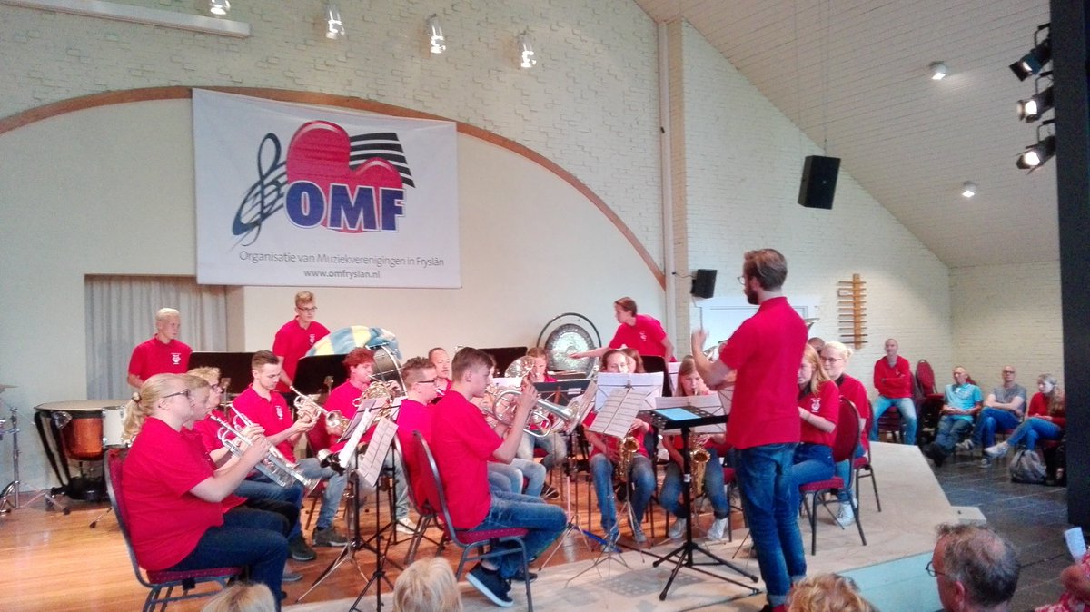 Wat een prachtig optreden!! Afwachten wat de jury er van vindt. Straks nog een buiten optreden in centrum #Schiermonnikoog