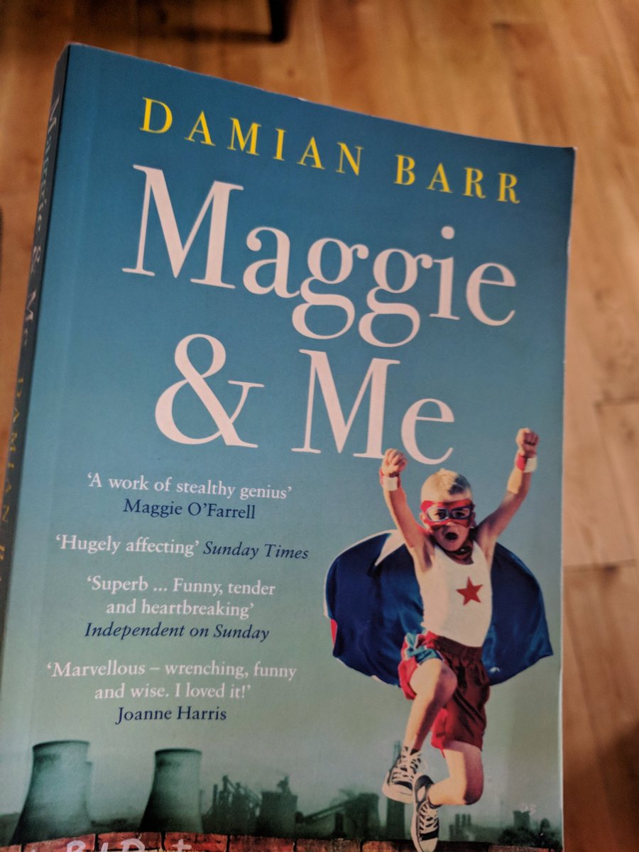 Cannot recommend this enough. If you were gayteening in the late 80s or 1990s under the shadow of #section28 feeling isolated, insecure, unsure then prepare for a tough but brilliant read. Then be proud we made it through. Thanks @Damian_Barr
#MaggieAndMe #pride #gaypride
