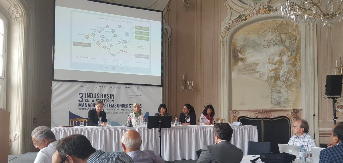 Murali_kallur's tweet photo. All women panel discussing vision for Indus basin #IBKF #IndusBasin @hi_aware @_RobertHofstede @AnjalPrakash @IDRCinAsia @IDRC_CRDI @CollabAdapt @joydeepgupta @curriealder @hinalotia on society, industry and environment for sustainable development https://t.co/J32D8itVVw