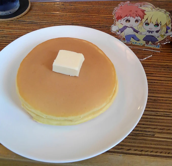 セイバーちゃんが焼いてくれたホットケーキでございます! 