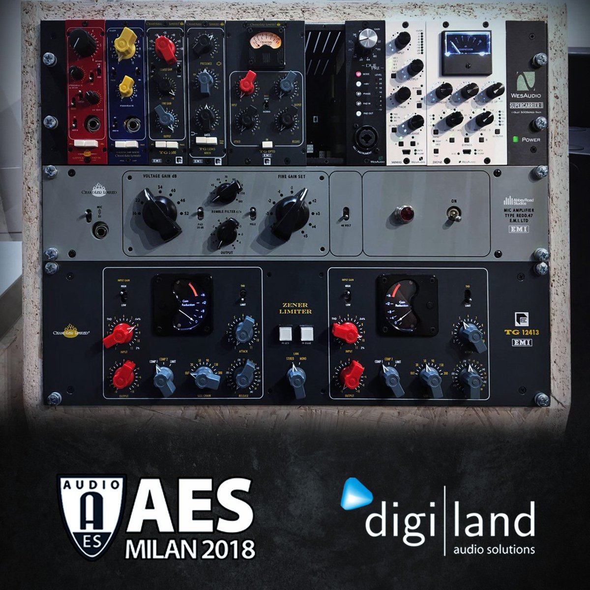 Digilandsrl's tweet image. "The Dark Side of the Moon suona male." - Disse nessuno. Mai.
Digiland è l'importatore esclusivo Italiano @ChandlerLimited, che ripropone le stesse macchine delle console EMI che hanno prodotto i grandi classici dei Pink Floyd.
Vi serve il DIGITAL RECALL? Eccovi allora @WesAudio