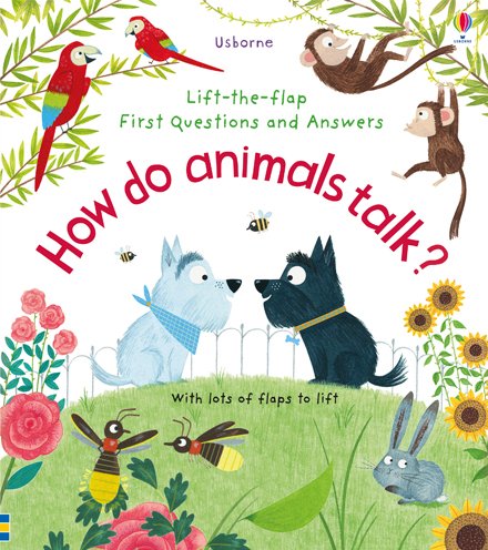 UsbornePartners's tweet photo. Find out all about how animals communicate, from why they show their bottoms, to what it means when they're dancing, to the smells they leave behind for other animals. The super fun and informative How Do Animals Talk? is our #bookoftheweekend https://t.co/b2e4QBZ355