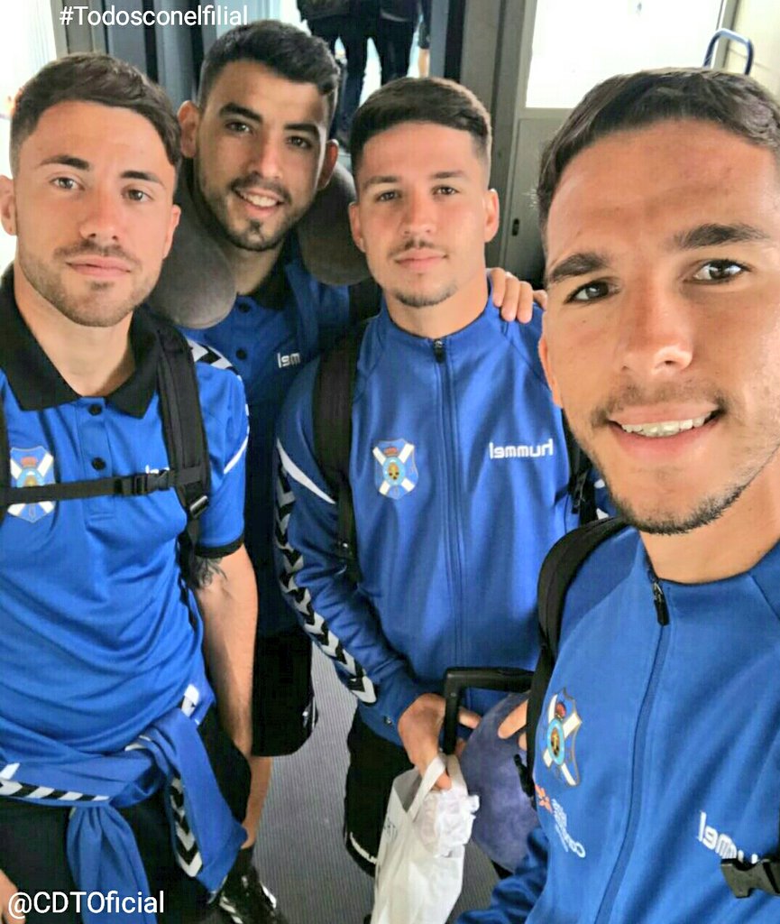 CDTOficial's tweet photo. 📷 Buen viaje a toda la expedición #blanquiazul y mucha suerte, en el importante partido (ida del segundo play off de ascenso a #SegundaDivisiónB) de mañana 🕚 ante la #SDEjea (@AupaEjea). 

#CanteraCDT #Todosconelfilial https://t.co/PXvirQd4QF