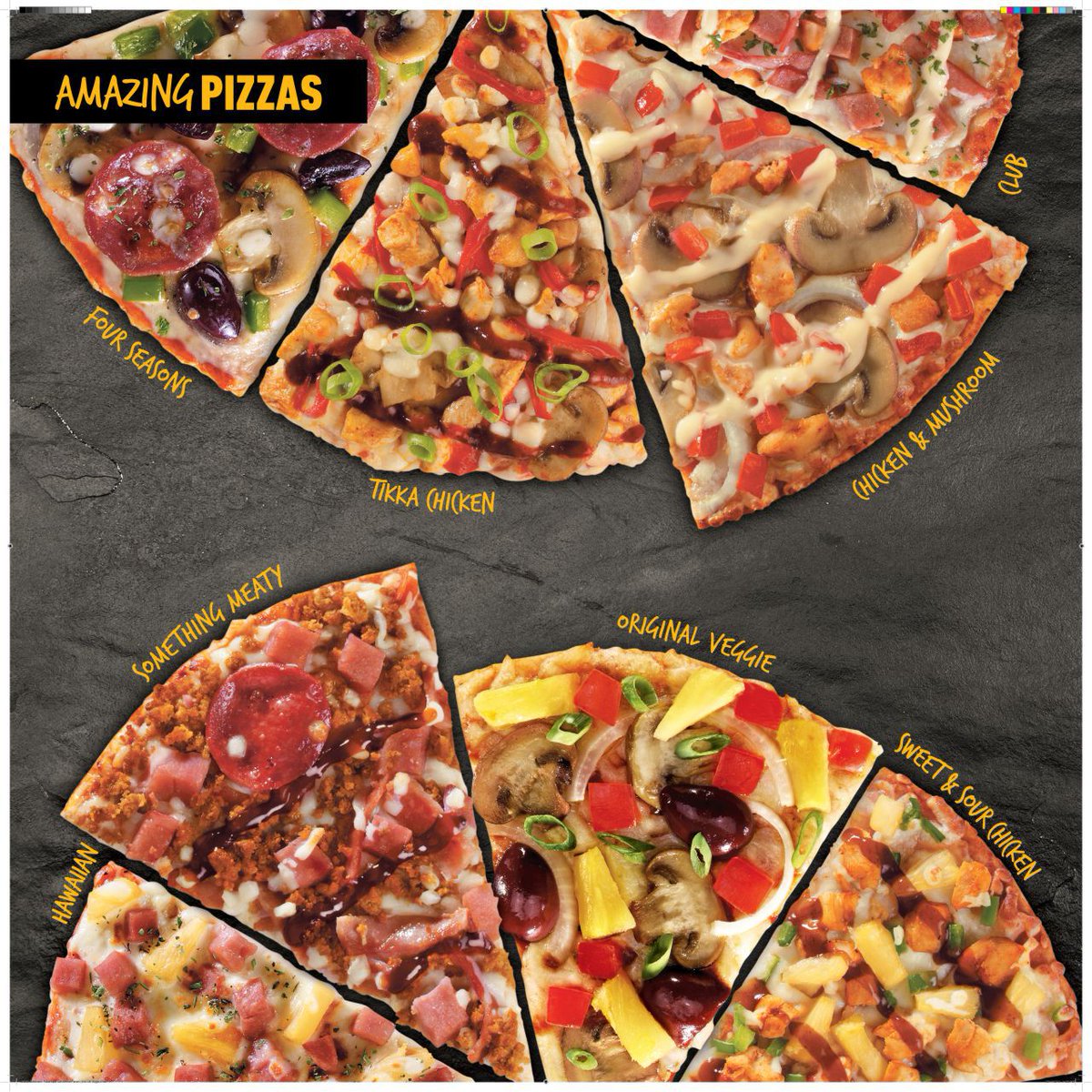 Debonairsng's tweet photo. You can only make your weekend pleasurable by doing something different. Try another amazing Debonairs Pizza menu today. 
#SaturdayDelight #funfilledweekend #DebonairsWeekend #DebonairsPizza #PizzaSaturday https://t.co/wu9RQGuaTB
