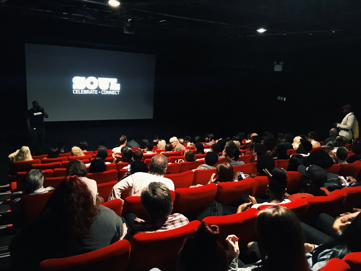 dessymak's tweet photo. Such a pleasure to have #MasterpieceFilm back at @BFI in the gorgeous NFT3 last night alongside some great shorts. Thank you for such a fantastic afternoon/evening @SOULFILMUK ✨ https://t.co/UckdHjThnt