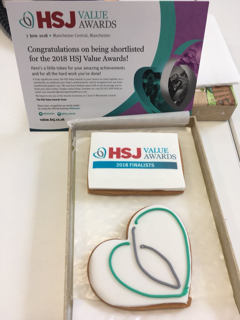 alisa_hodgson's tweet photo. Look what arrived at work yesterday! Enjoy the @HSJ_Awards night @GSTTnhs Neuro Navigators!
#healthcareinnovation #workrecognition #alreadywinners https://t.co/2RjFidYGTf