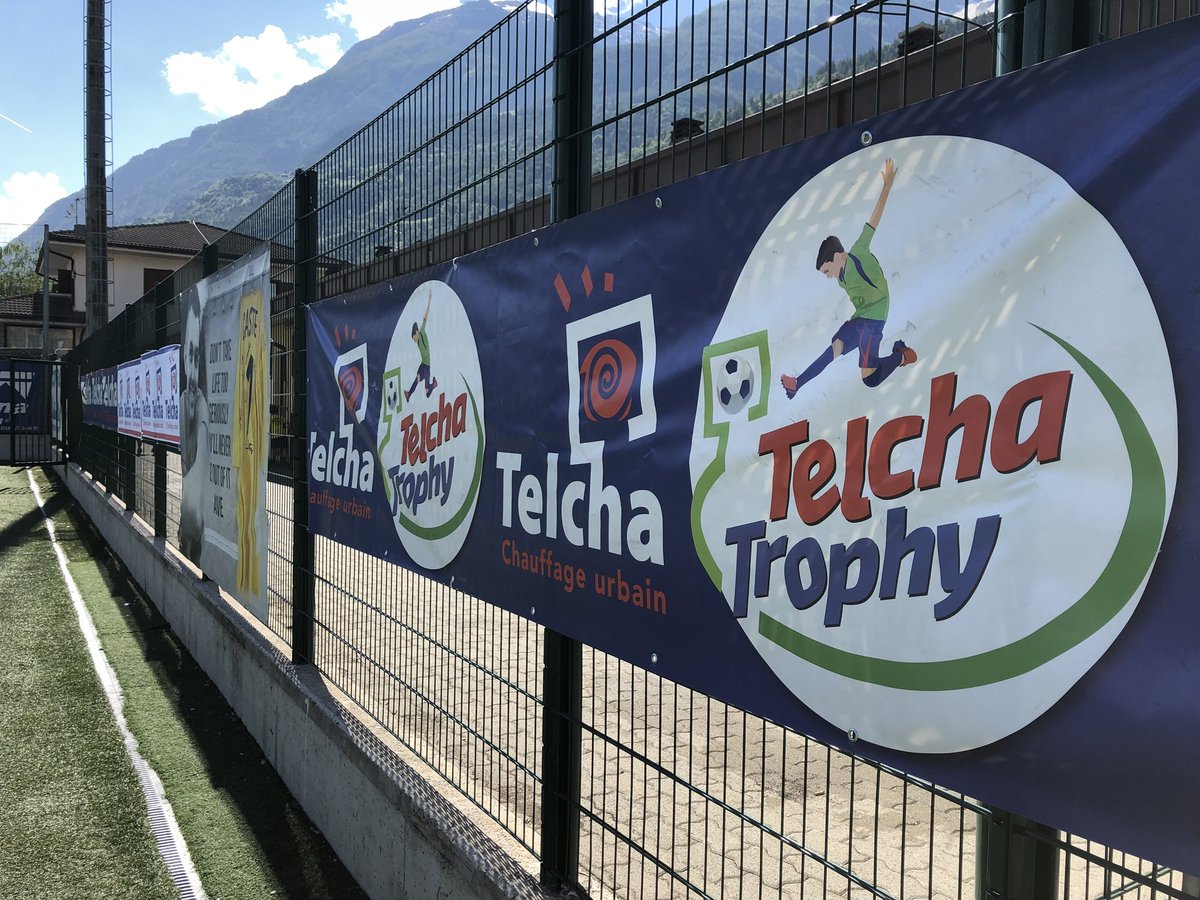TelchaAosta's tweet photo. Ci siamo. Giornata spettacolare, squadre e supporter in arrivo. 

Dalle 14:30 torneo calcio, dalle 16:00 baskin. Una giornata di sport, amicizia e divertimento. Fair play! 

#TelchaTrophy è la festa dello sport ⚽️🏀🚴‍♀️ 

#teleriscaldamento #Aosta #Valledaosta https://t.co/8bnks9TnZJ