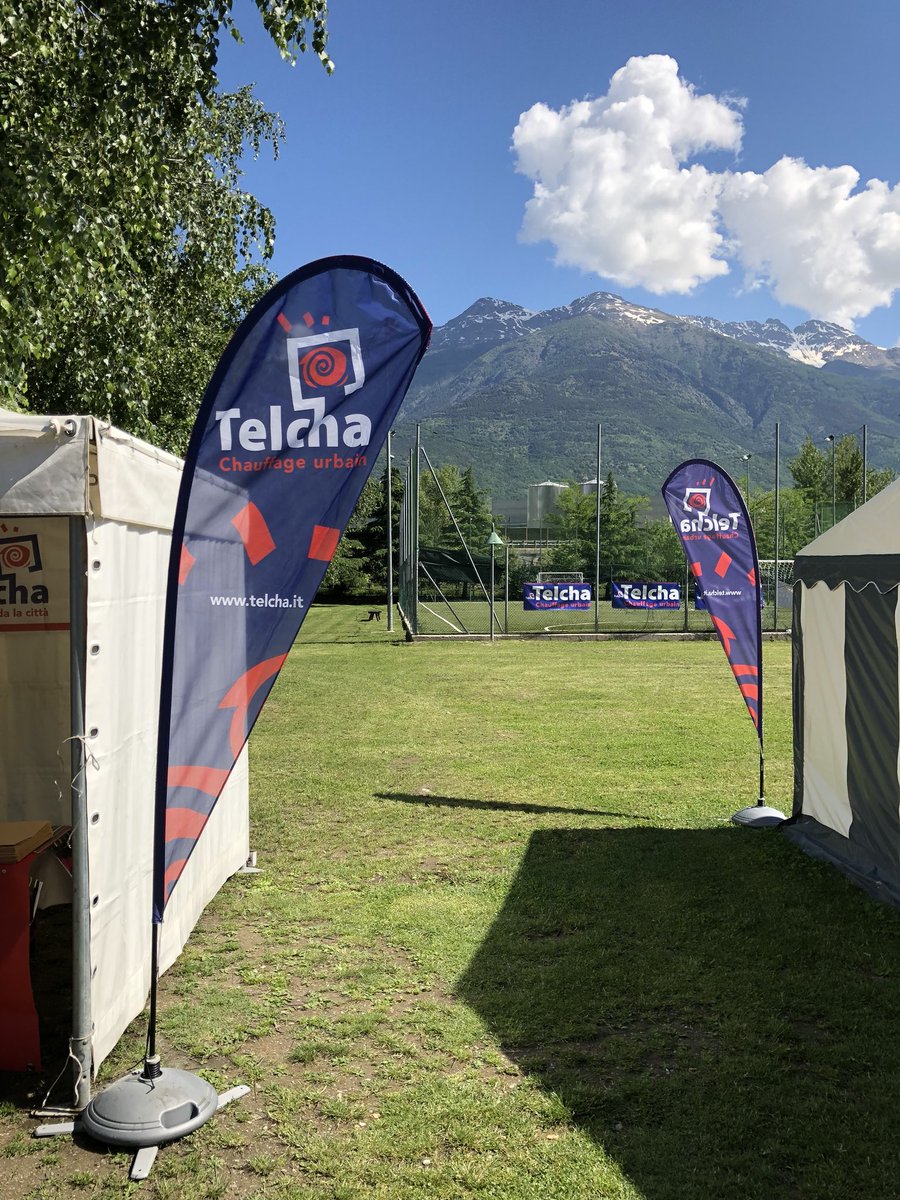 TelchaAosta's tweet photo. Ci siamo. Giornata spettacolare, squadre e supporter in arrivo. 

Dalle 14:30 torneo calcio, dalle 16:00 baskin. Una giornata di sport, amicizia e divertimento. Fair play! 

#TelchaTrophy è la festa dello sport ⚽️🏀🚴‍♀️ 

#teleriscaldamento #Aosta #Valledaosta https://t.co/8bnks9TnZJ