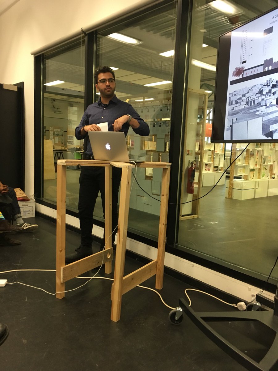 Proud to sit with Stephen as my Co-Lead on BA3 <a href="/TheMSArch/">The MSA</a> hearing some of our fabulously articulate, intelligent year 3 students discussing their projects for the Jicwood Prize to <a href="/SheppardRobson/">Sheppard Robson</a> panel. Thanks to Rupert, Richmal, Luke and Sam Hogan last year’s winner.