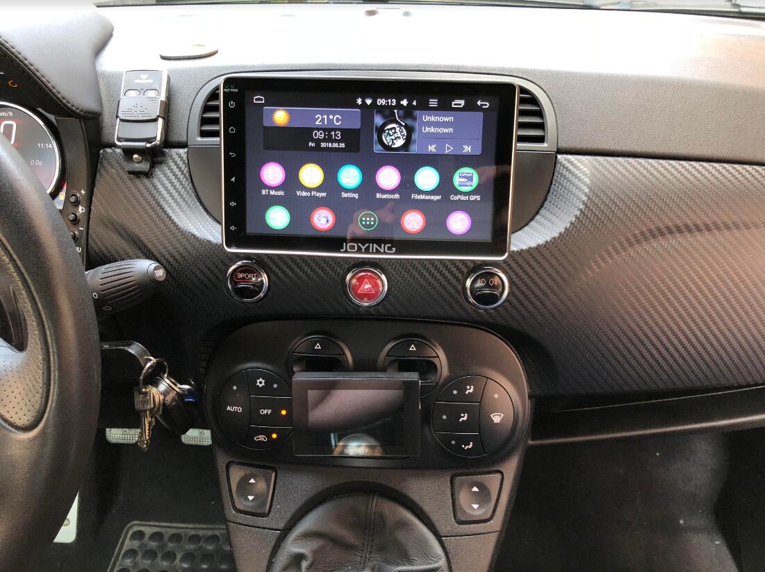 Autoradio GPS tactile Bluetooth Android & Apple Carplay Fiat 500 +