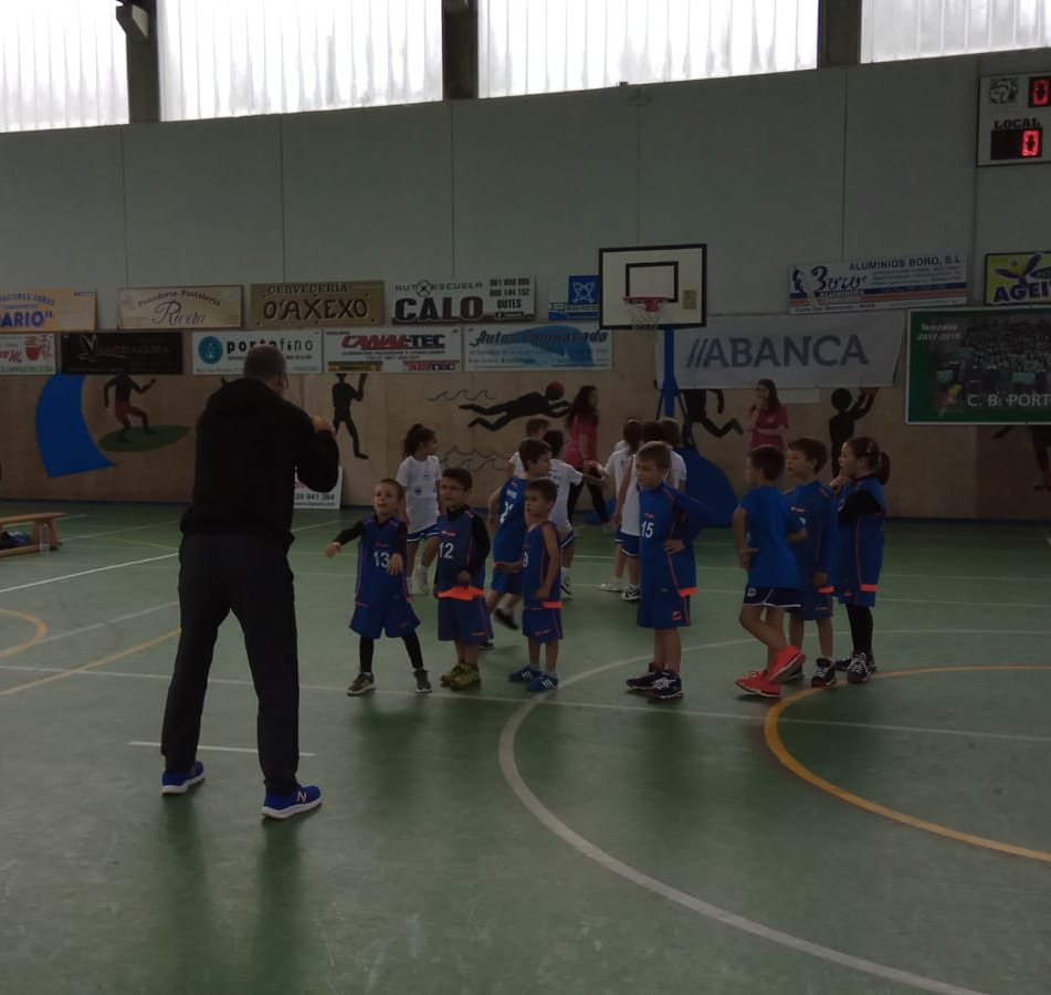 Esto empieza y nuestros peques se están preparando 💪💪🏀
#VIPequebasket #CbPortoDoSon
#CbOutes