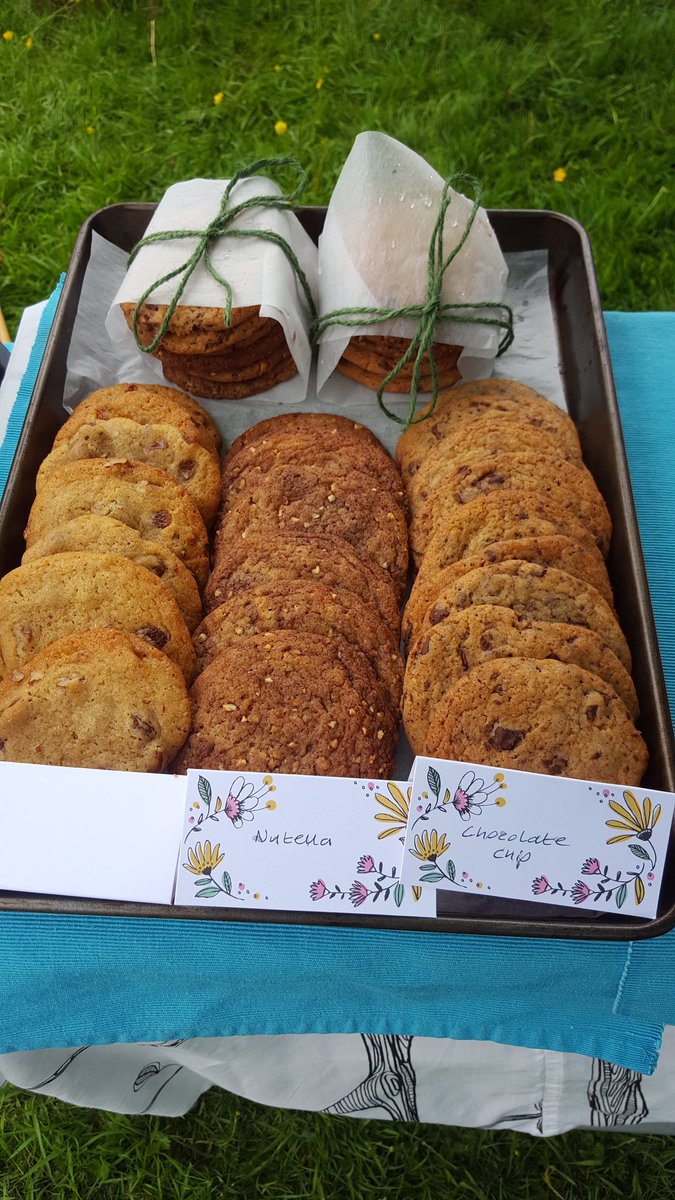 Megan's baking-S&amp;E Bakes stand at Askwith Show. Looking gorgeous. "I think I'll start with a cookie".
Here all day <a href="/megan_cullenxx/">Megan Cullen</a>