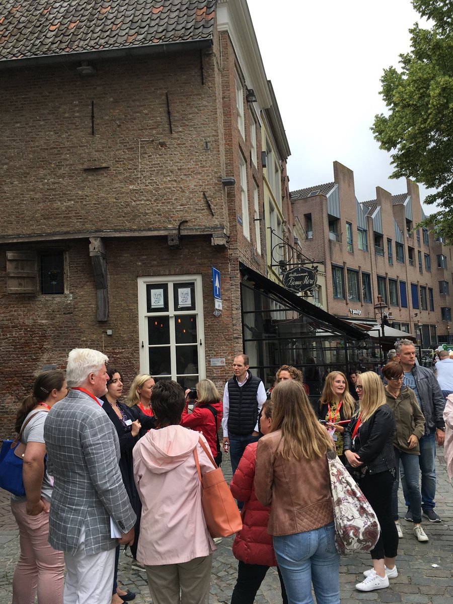 Finally the Kick-off #brabantisopen. After delicious Bossche Bol we’ll start our walking tour with TO’s from Holland, Belgium and Germany through <a href="/shertogenbosch/">'s-Hertogenbosch</a>. #Brabanttrade
