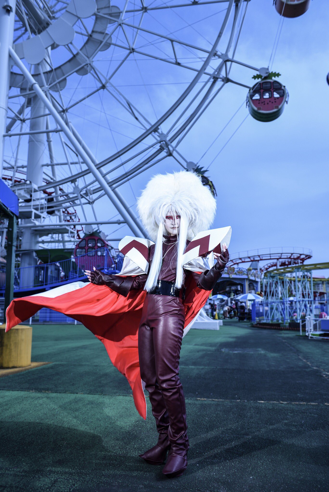 スマイルプリキュア キュアピース バッドエンドピース コスプレ衣装 L