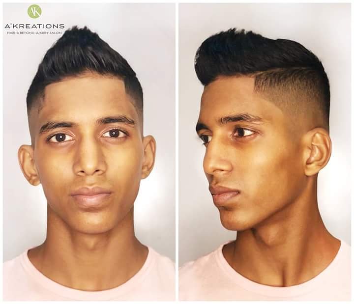 AKreationsIndia's tweet photo. Side fade cut and spikes!! Hair Cut and styled by our Top Stylist Tracy Fletcher

To book an appointment call on 7208999911 or 8976228999

https://t.co/3xL8fACa16
Valet Parking available.

#spikeshair #fadecut #faded #fadehair #funkylook #haircut #trending #highlights #coloring https://t.co/lYOqNXom1a