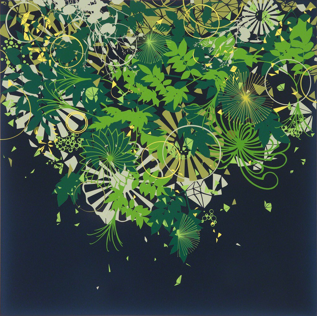 Benicia Gantner, Ring.6, 2016
Vinyl collage on powder coated aluminum panel #art #fineart #twitart #iloveart