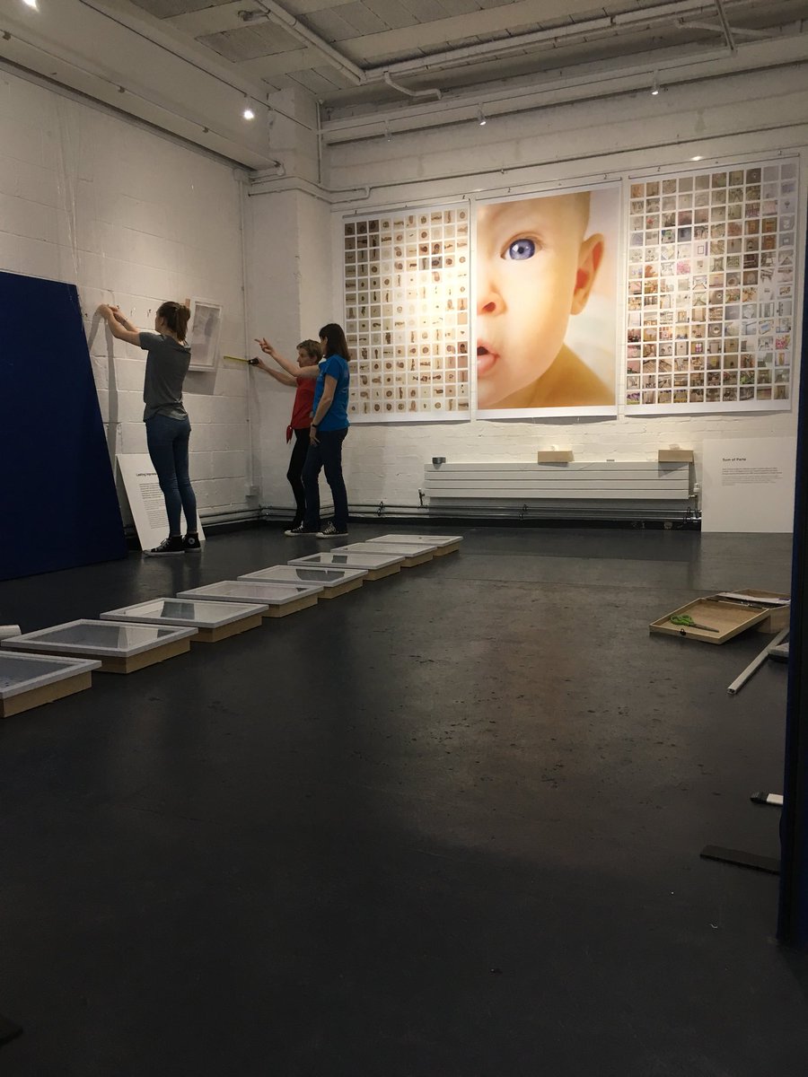 _rememberbaby's tweet photo. Set up at @thoughtfound well underway! Exhibition opens tomorrow until Thursday: https://t.co/zlypJ972xk @xrayartist @justin_wiggan @TdropSupprtNE https://t.co/qOgD9Zie1K