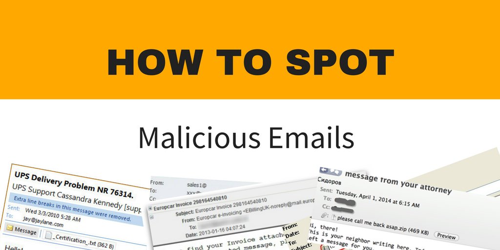 hedgehogsec's tweet photo. Do you know how to spot a malicious e-mail?

It might sound simple but educating your staff could be priceless!  https://t.co/KXkbCO1xrI

#CyberSecurity #CyberCrime #CyberAttacks #Hacks #Hackers #CyberThreats https://t.co/hrSqcR7dpl