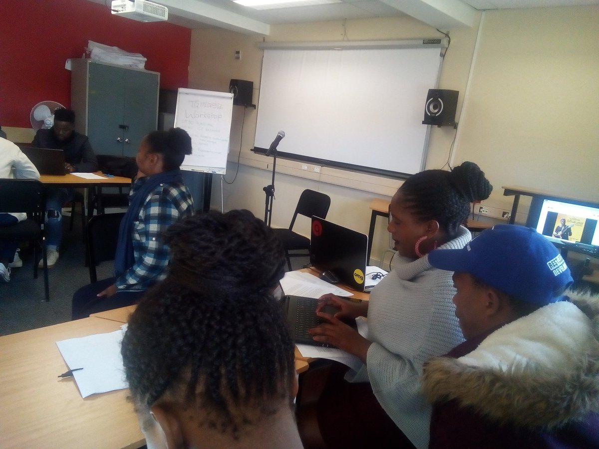 Radio drama workshop, Young leaders working on their scripts for their drama rehearsal. <a href="/the_eccf/">ECCF</a> , <a href="/EUinSA/">EU in SA</a>,<a href="/Restless_SA/">Restless_SA</a> ,<a href="/OlwethuKaNyathi/">Olwethu Mkhatshana</a>