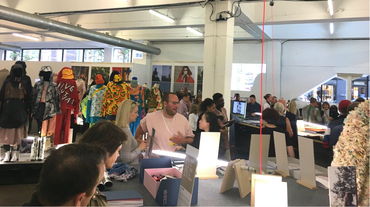 NorthumbriaUni's tweet photo. If you're visiting @OfficialGFW tomorrow come along to stand G6 to see the work of Northumbria's Fashion Communication and Fashion Design and Marketing BA (Hons) students https://t.co/BopNNZSy6V
#GFW18 #NorthumbriaFashion #ImagineLearnCreate https://t.co/NE46MyRi8Y