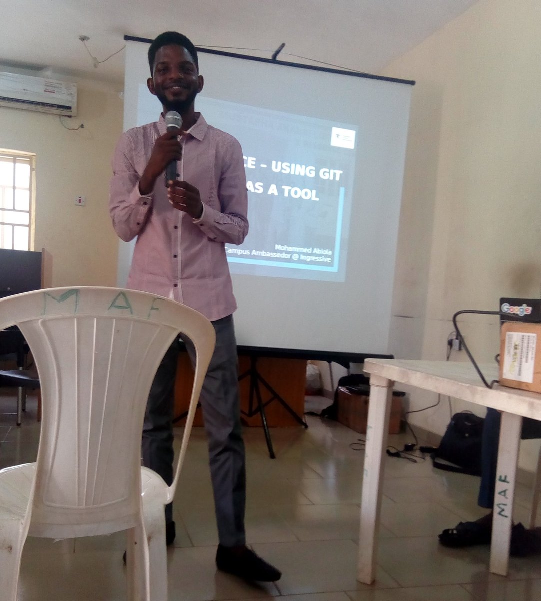 AhmzyJazzy's tweet photo. Live in ilorin, Github 3.0
Contributing to open source with git and github.
#ingressivekp
#githubbuild
#ingressive
@_Ingressive_ https://t.co/XdB2VeF6YI